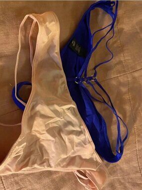 G-String Up Kink Satin Underwear Thong